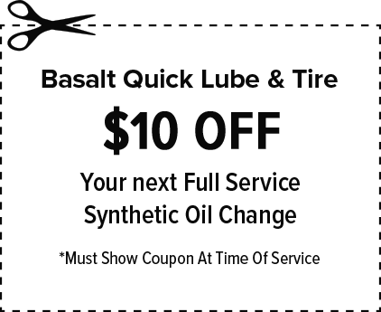 10% Off Full Service Synthetic Oil Chnage